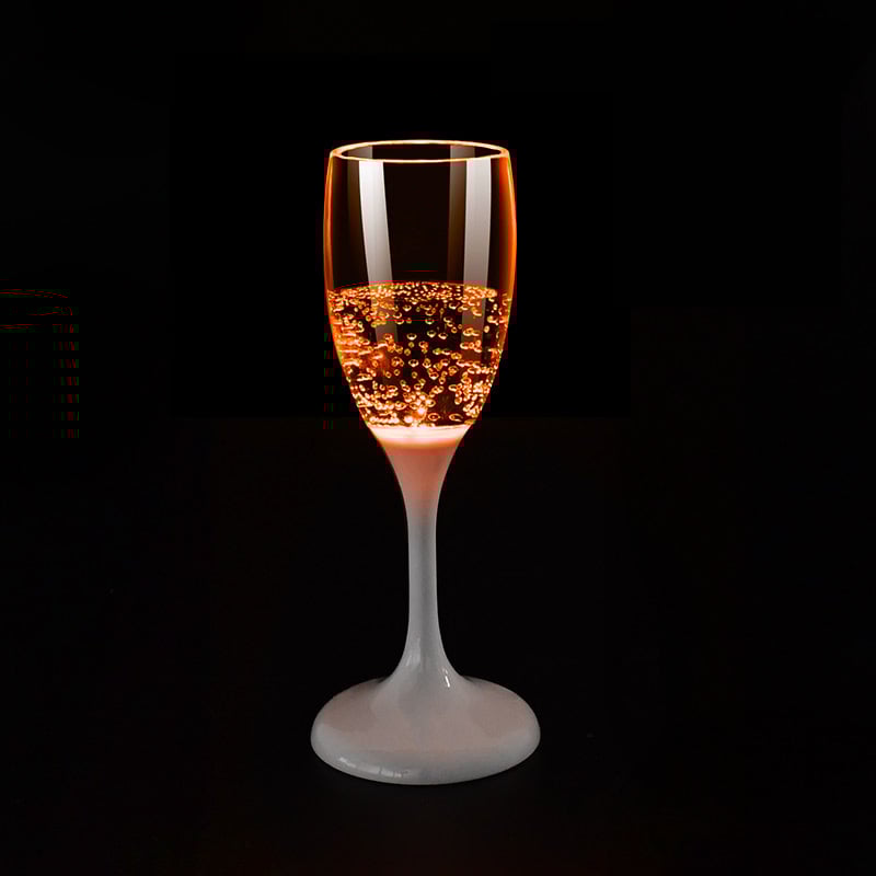 Verres à vin et à champagne lumineux à LED 