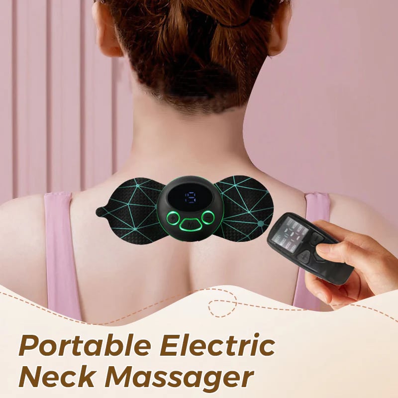 Autocollant pour masseur de cou électrique portable 