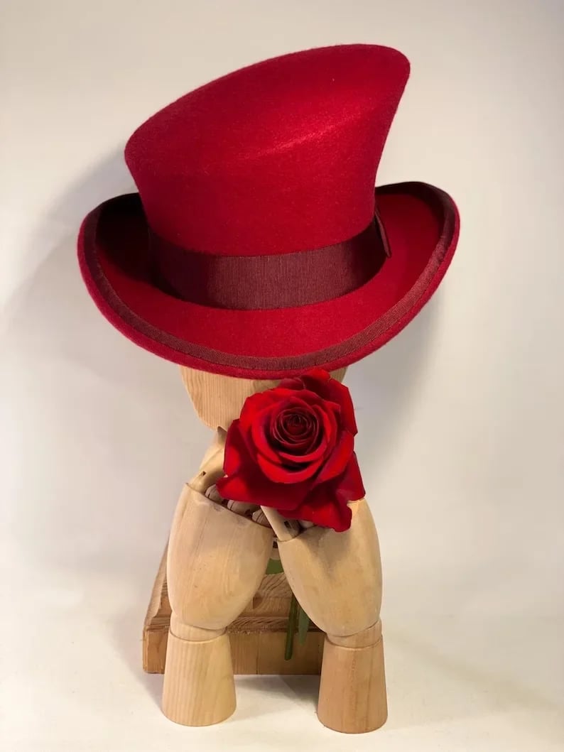 🎁20% DE RÉDUCTION - Chapeau haut de forme asymétrique 