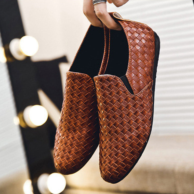 Chaussures décontractées à semelles souples et élégantes pour hommes 