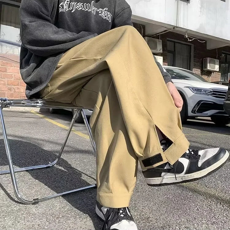 Pantalon décontracté ample à taille élastique et jambes larges (2 pièces achetées, livraison gratuite) 
