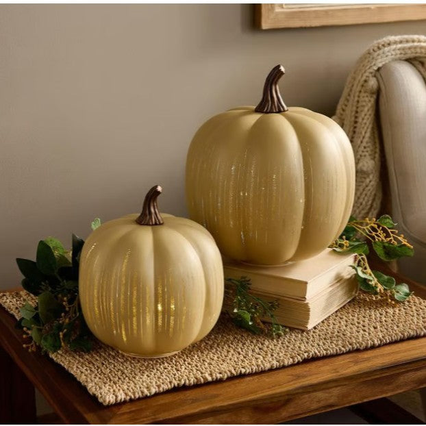 🎃Citrouilles lumineuses scintillantes 