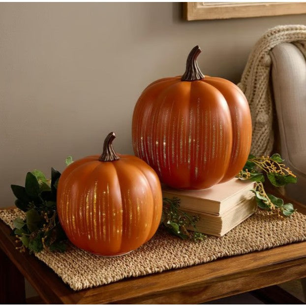 🎃Citrouilles lumineuses scintillantes 