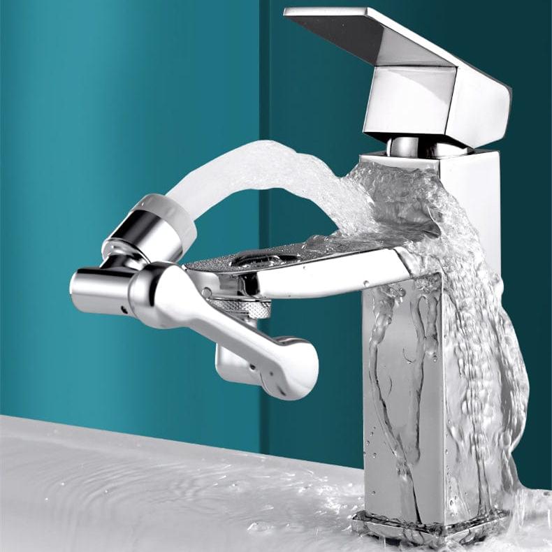 Rallonge de robinet rotative pour un nettoyage facile