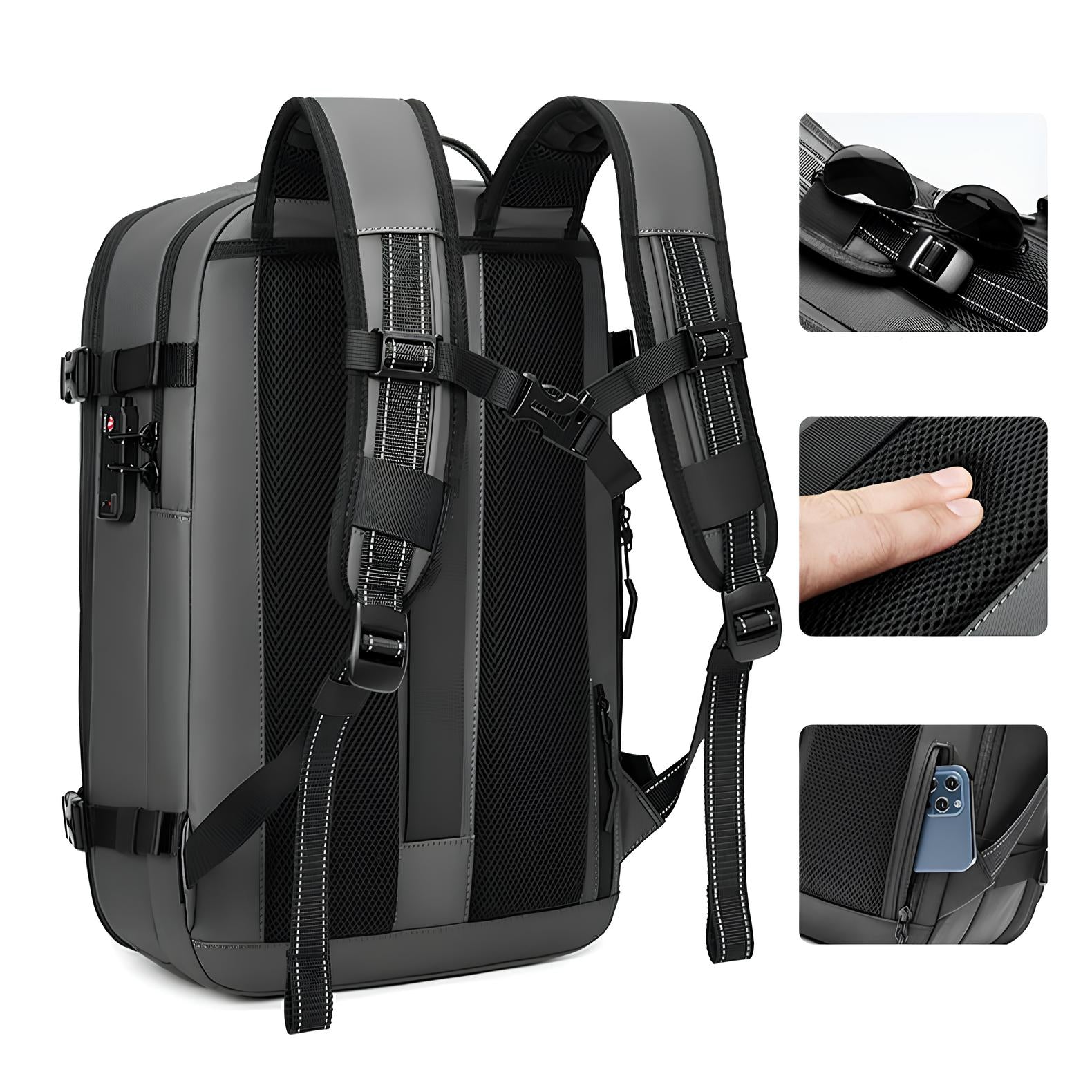 Sac à dos de voyage | Sac polyvalent pour des voyages sans tracas