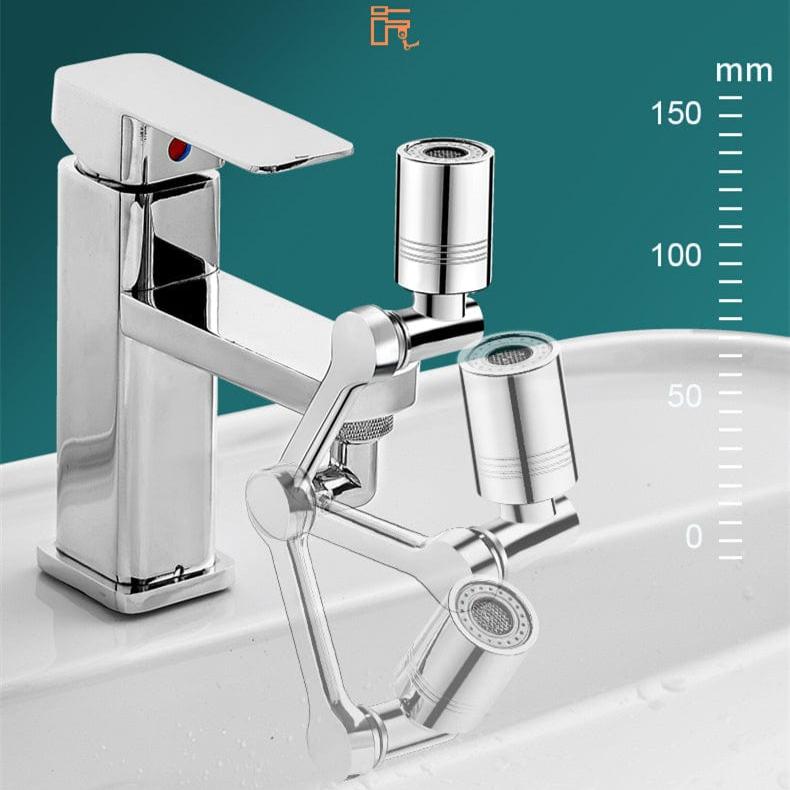 Rallonge de robinet rotative pour un nettoyage facile