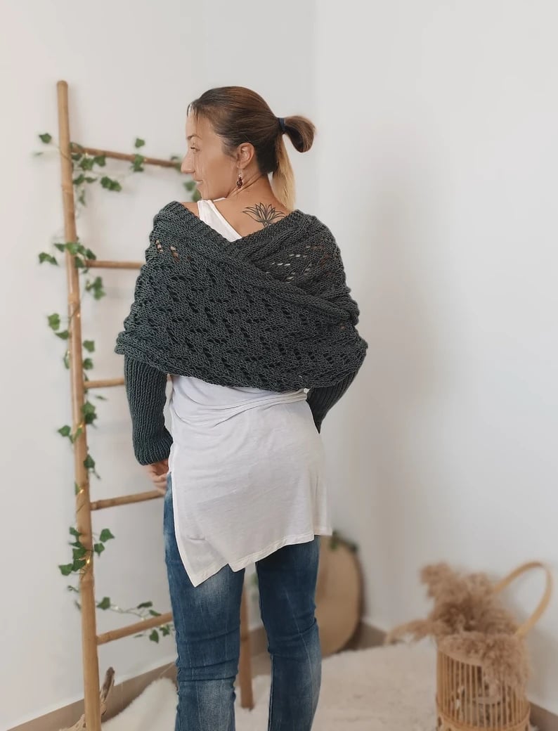Boléros tricotés pour femmes 