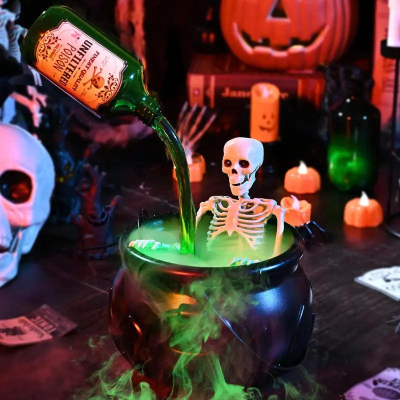 🎃Spécialités Halloween🎃Décoration d'Halloween en chaudron