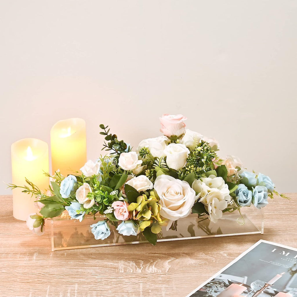 💓Cadeau de fête des mères 💓- Vase à fleurs en acrylique transparent 