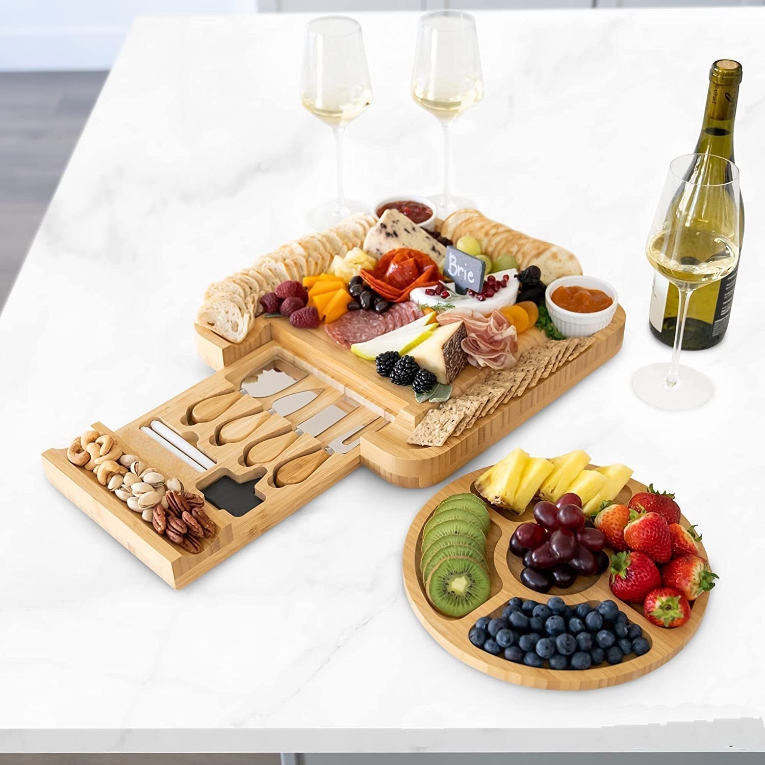Ensemble de plateaux à fromages 