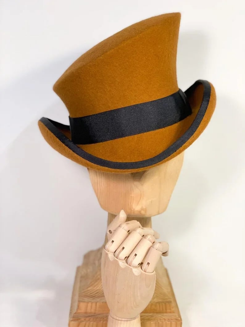 🎁20% DE RÉDUCTION - Chapeau haut de forme asymétrique 