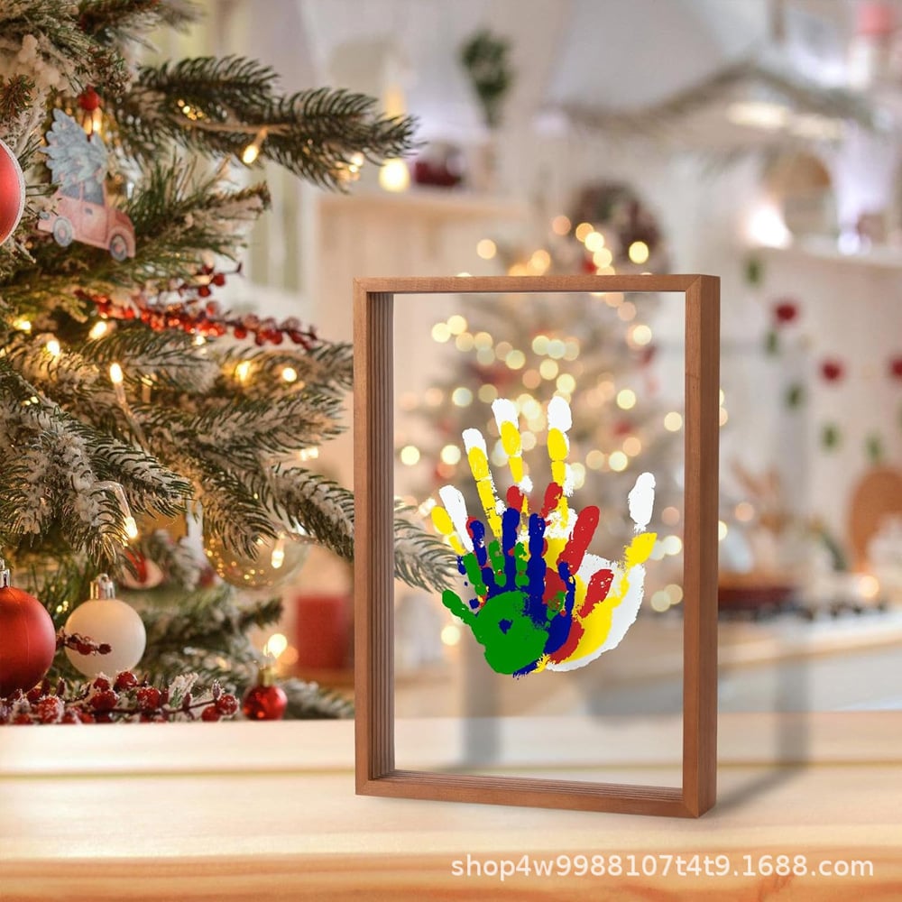 🎁Best Gift-Family Handprint Kit🔥Non-toxic, Odorless, and Harmless