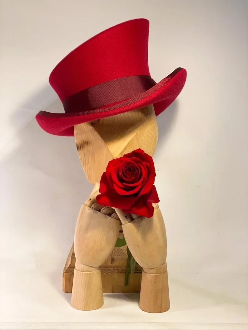 🎁20% DE RÉDUCTION - Chapeau haut de forme asymétrique 