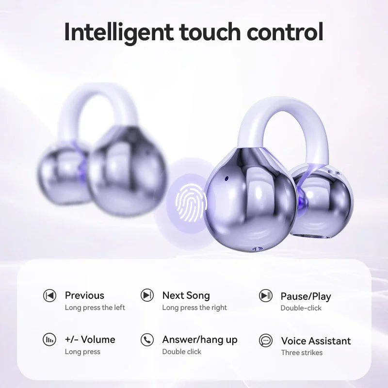 Casque Bluetooth à clip d'oreille 