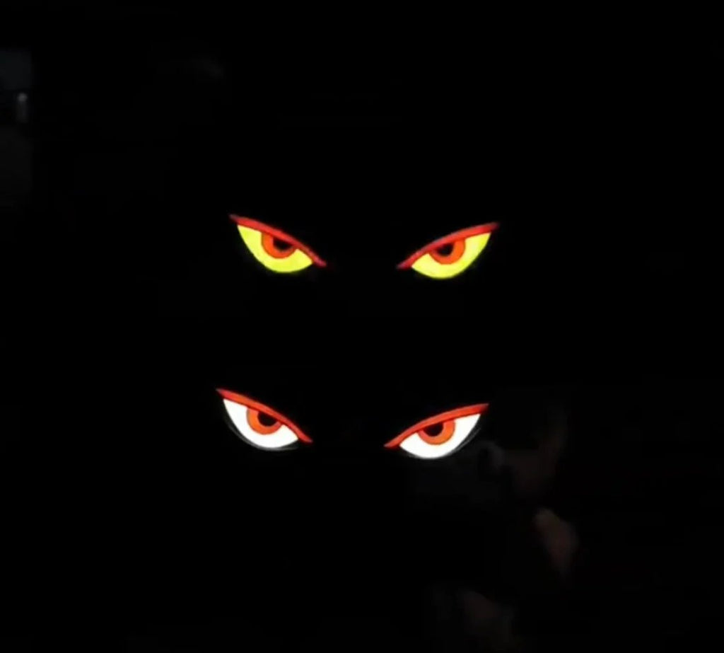 Solar Demon Eye LED Car Window Light - Buy 1 Get 1 Free!