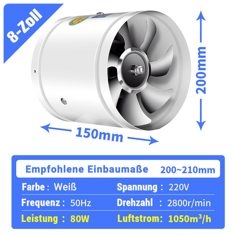 🔥Convient à de multiples scénarios - haute vitesse, haute puissance, aspiration ultra-puissante et ventilateur d'extraction silencieux 