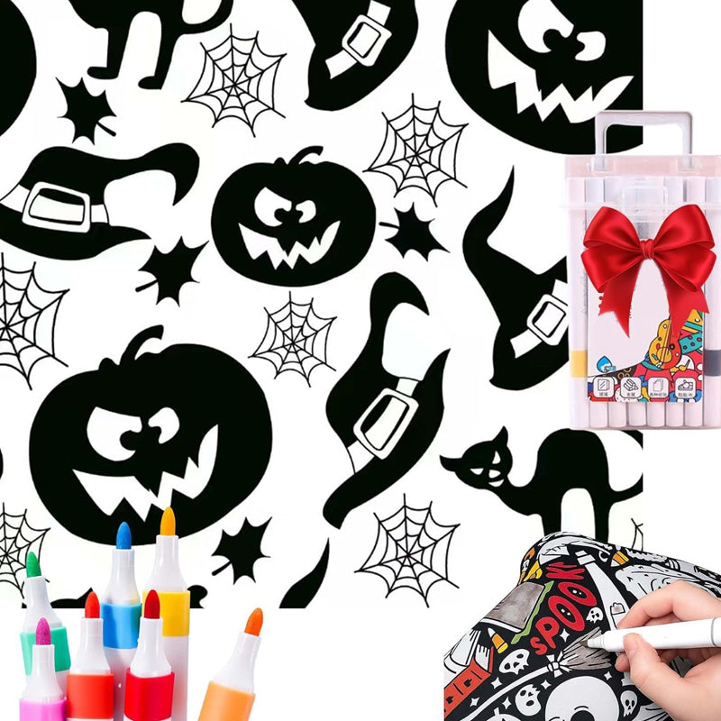 🔥 DIY Coloring Blanket with Markers💖Unique items💖