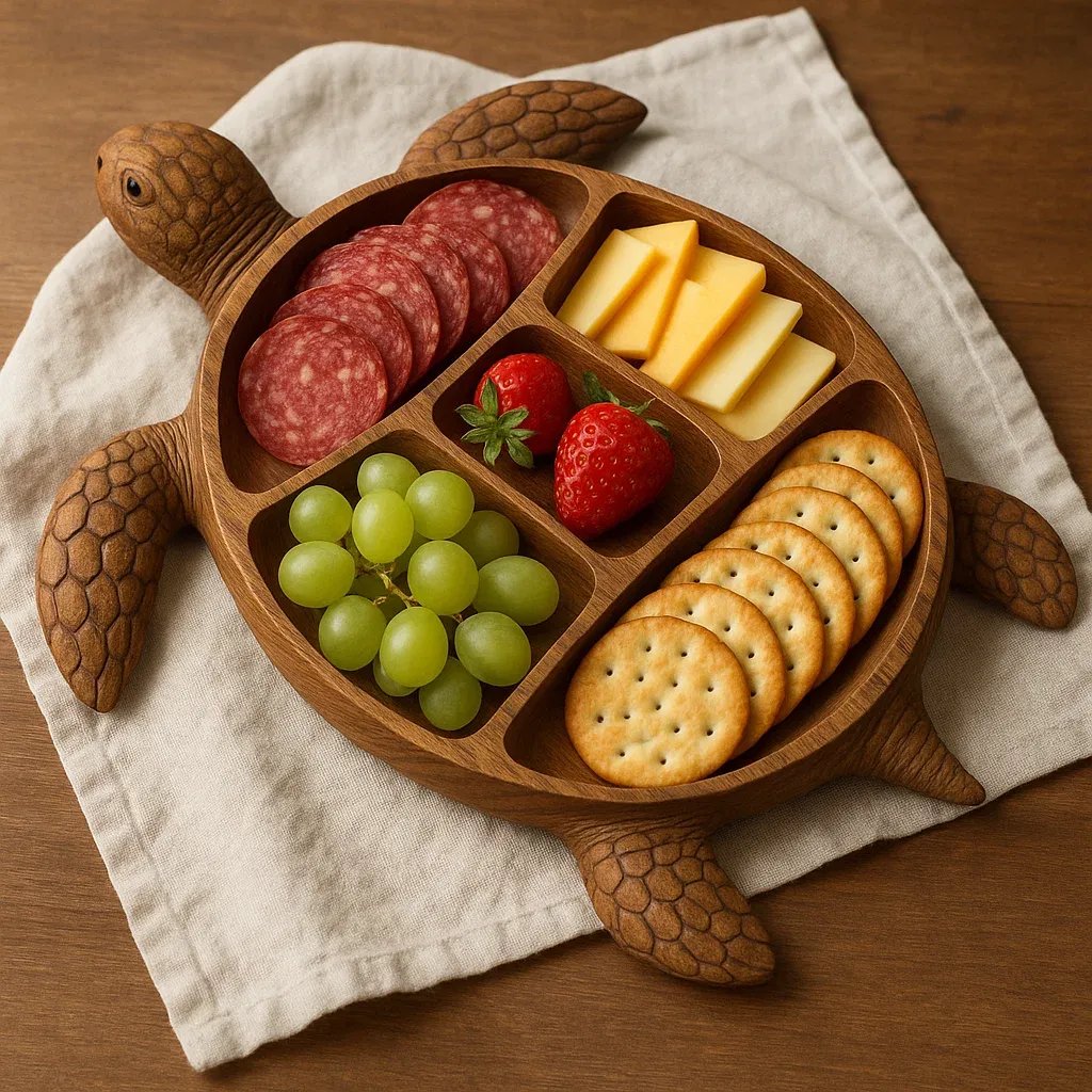 Plateaux de charcuterie d'animaux amusants 