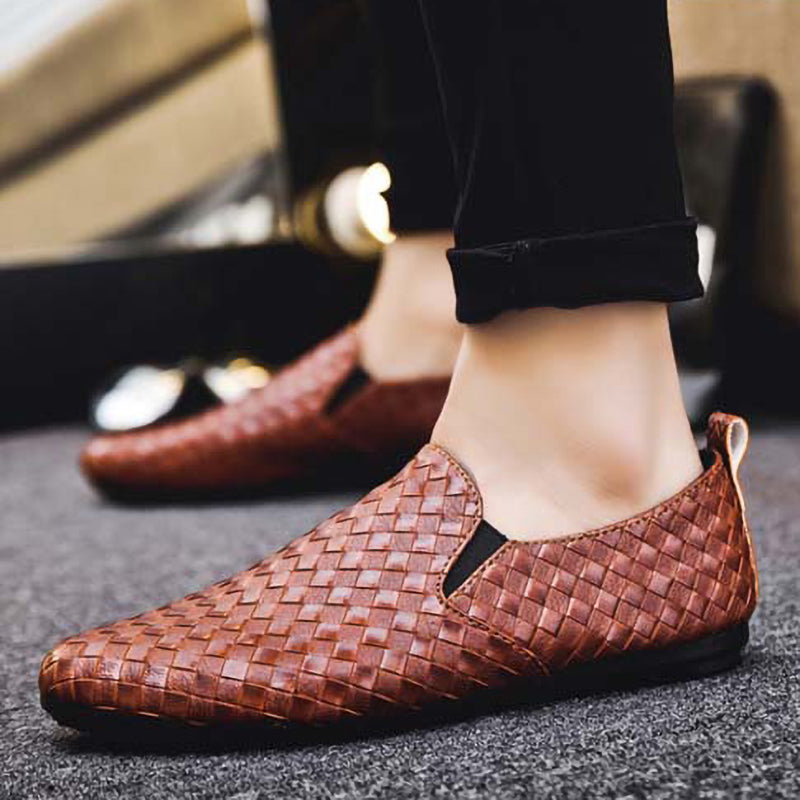 Chaussures décontractées à semelles souples et élégantes pour hommes 