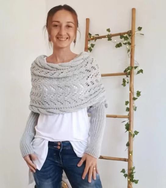 Boléros tricotés pour femmes 