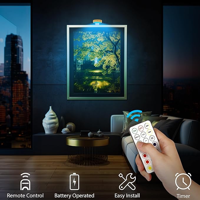 Lampe de peinture magnétique avec 13 modes d'éclairage 
