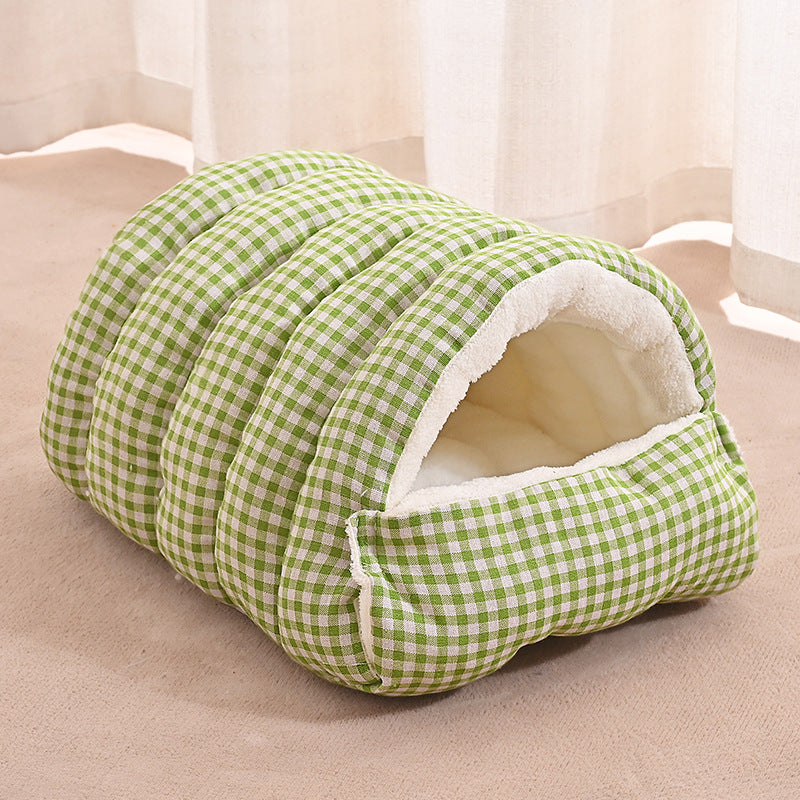 🐈Removable and Washable Winter Closed-off Cat Bed💝