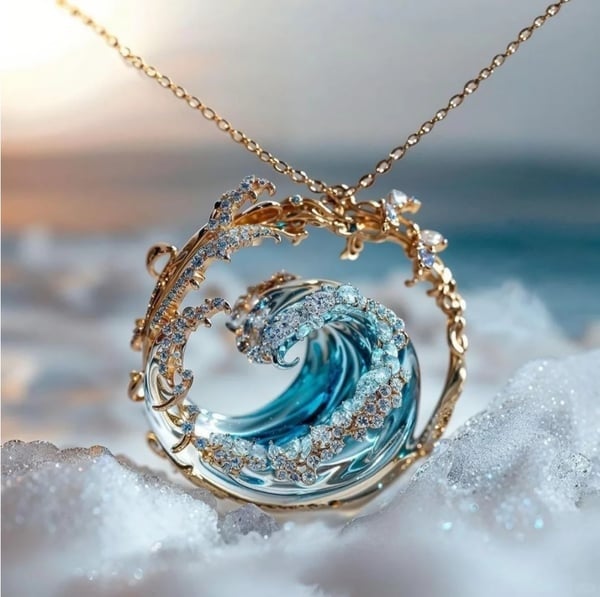 🌊Ensemble de bijoux Ocean's Oath 