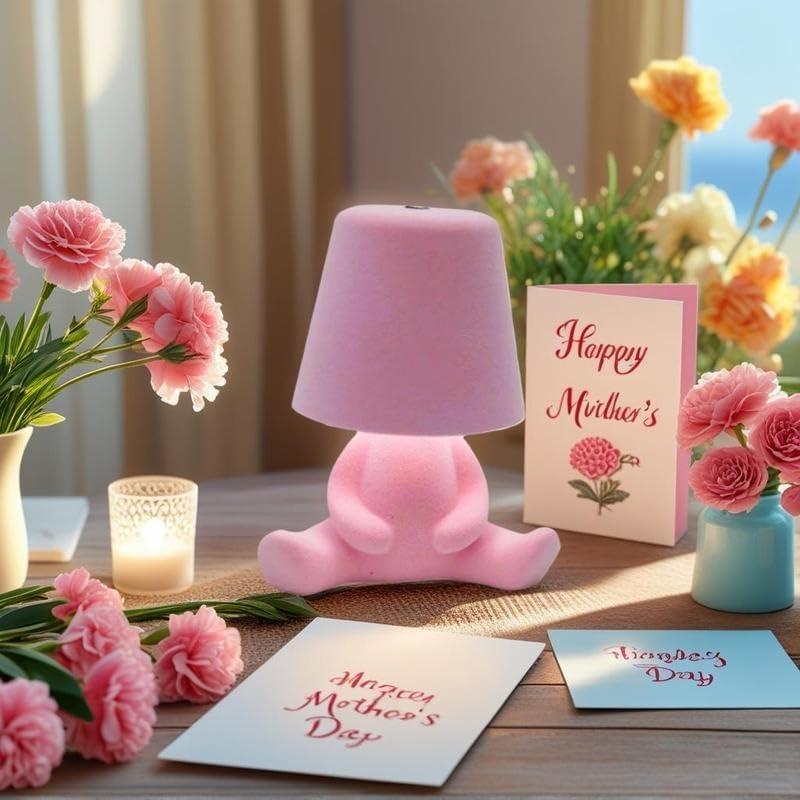 Mini lampe de table en forme de poupée mignonne 