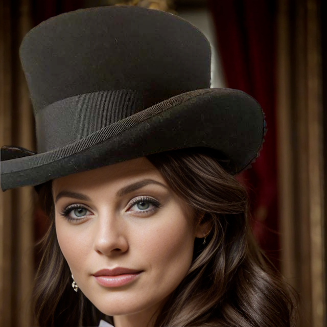 🎁20% DE RÉDUCTION - Chapeau haut de forme asymétrique 