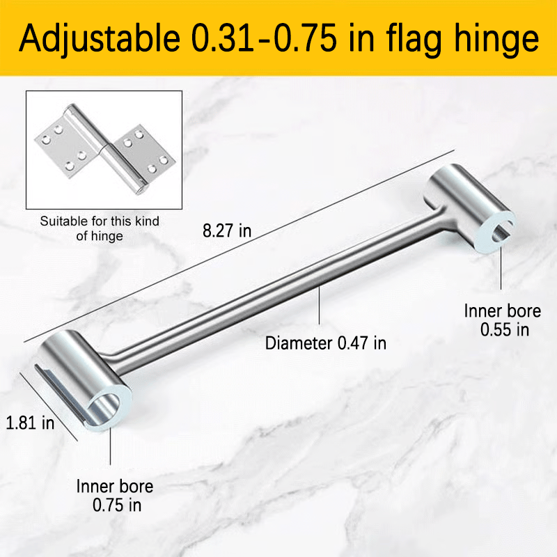 🔥Offre spéciale -49 % de réduction - 🚪Outil de réglage de charnière de porte🔧 