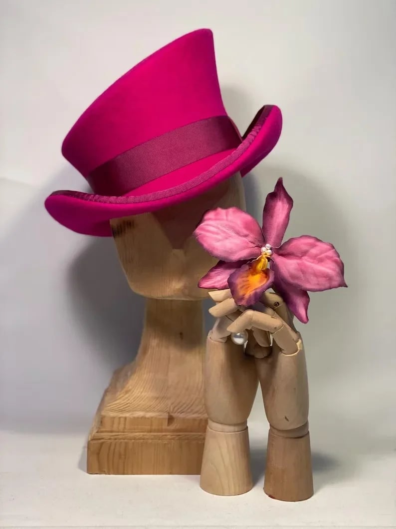 🎁20% DE RÉDUCTION - Chapeau haut de forme asymétrique 
