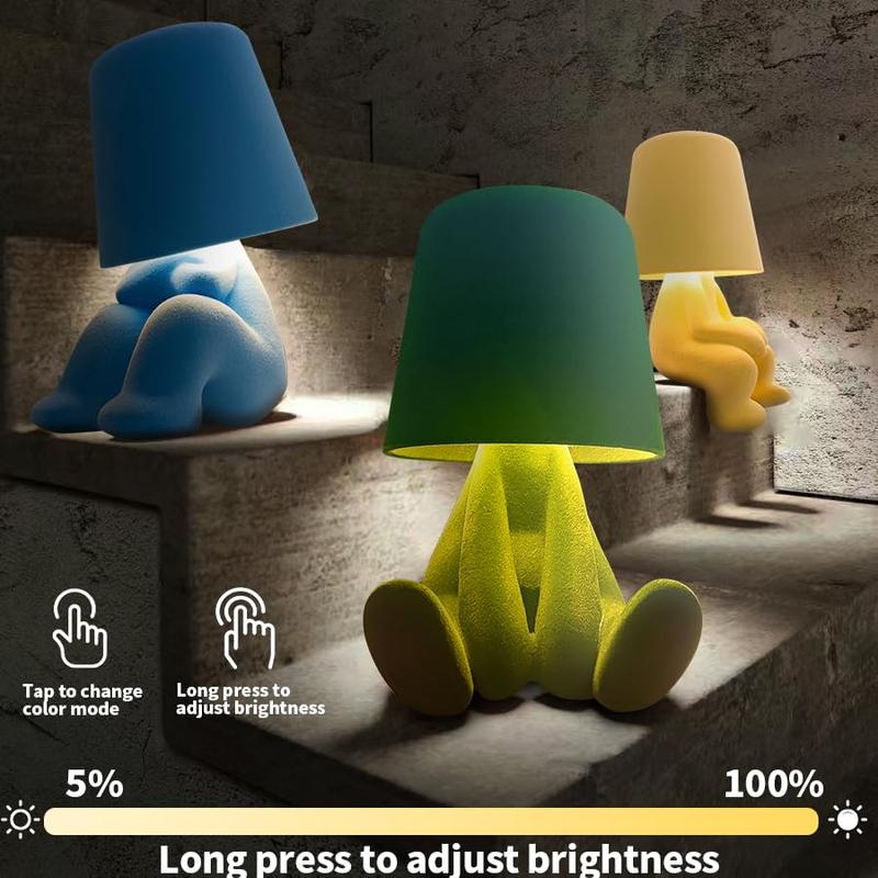 Mini lampe de table en forme de poupée mignonne 