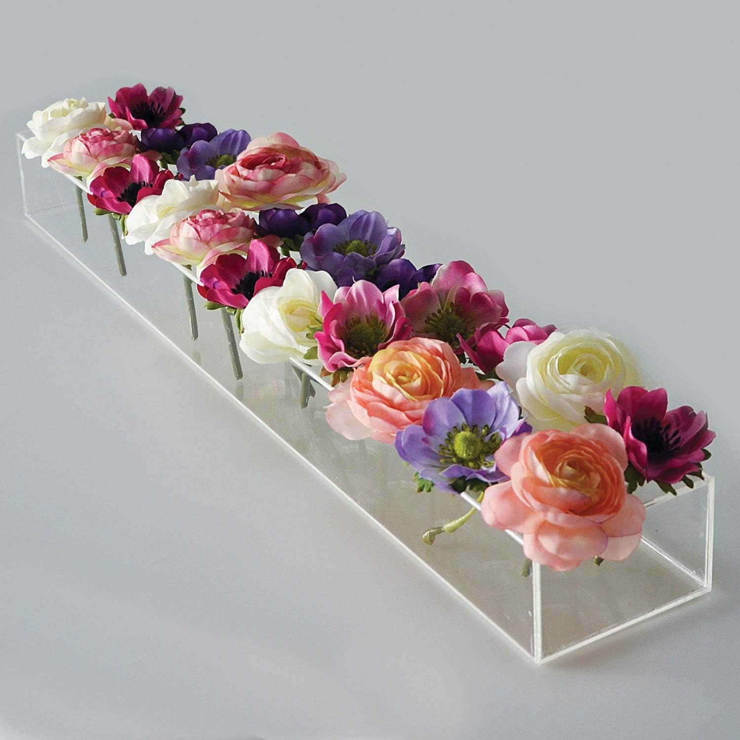 💓Cadeau de fête des mères 💓- Vase à fleurs en acrylique transparent 