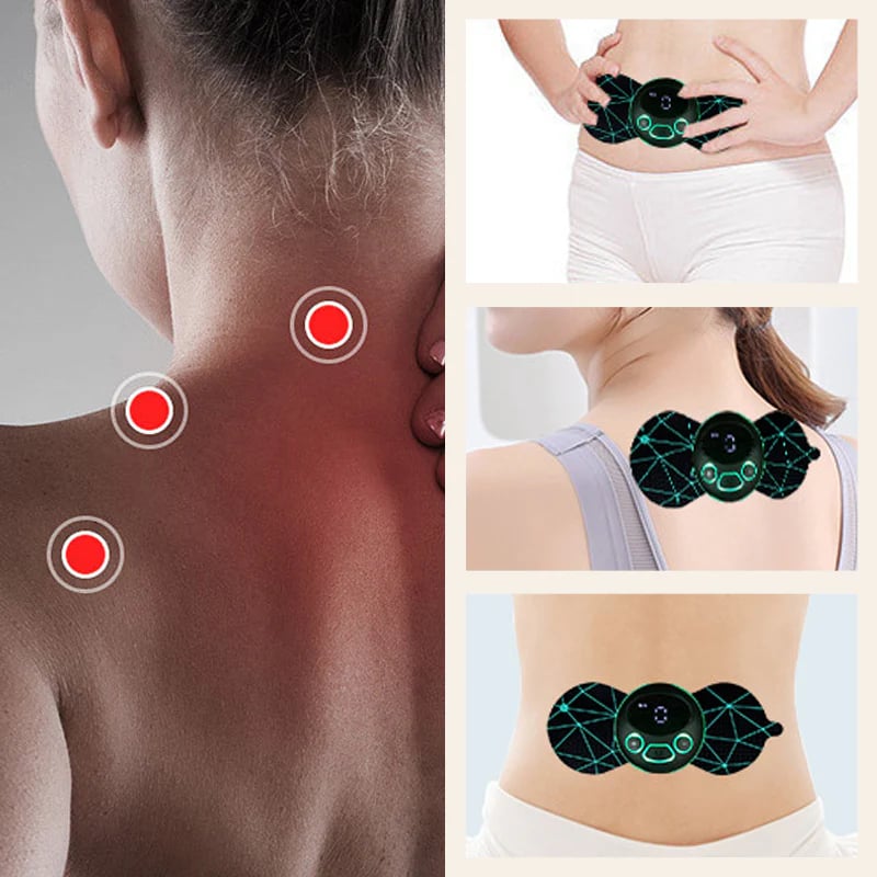 Autocollant pour masseur de cou électrique portable 