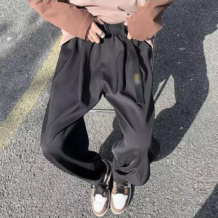 Pantalon décontracté ample à taille élastique et jambes larges (2 pièces achetées, livraison gratuite) 