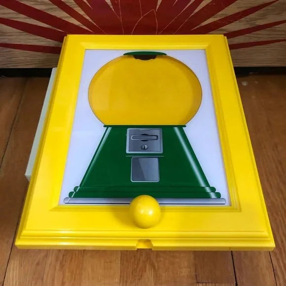 🍬Rare cadre vintage The Handy Candy - Art de la machine à bonbons suspendue🔥