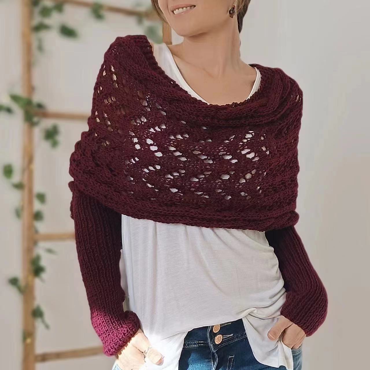 Boléros tricotés pour femmes 