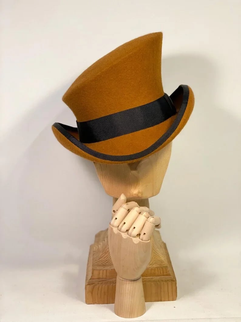 🎁20% DE RÉDUCTION - Chapeau haut de forme asymétrique 