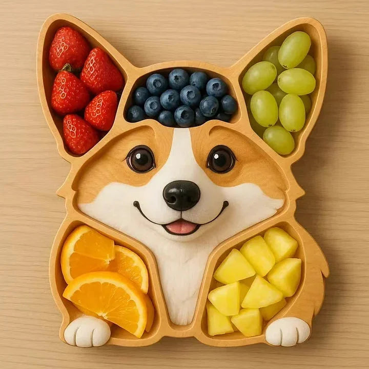 Plateaux de charcuterie d'animaux amusants 
