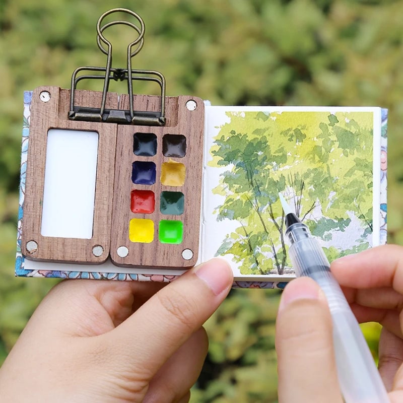 Kit d'aquarelle de poche 