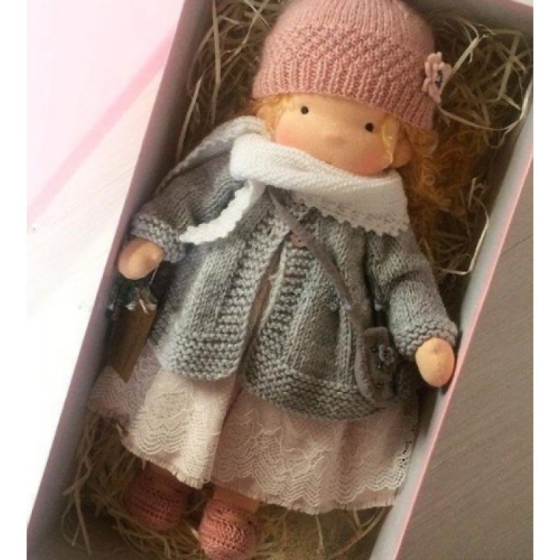 🎁🎁Le meilleur cadeau pour les enfants - Poupée Waldorf faite main👧 (Achetez-en 2, livraison gratuite) 
