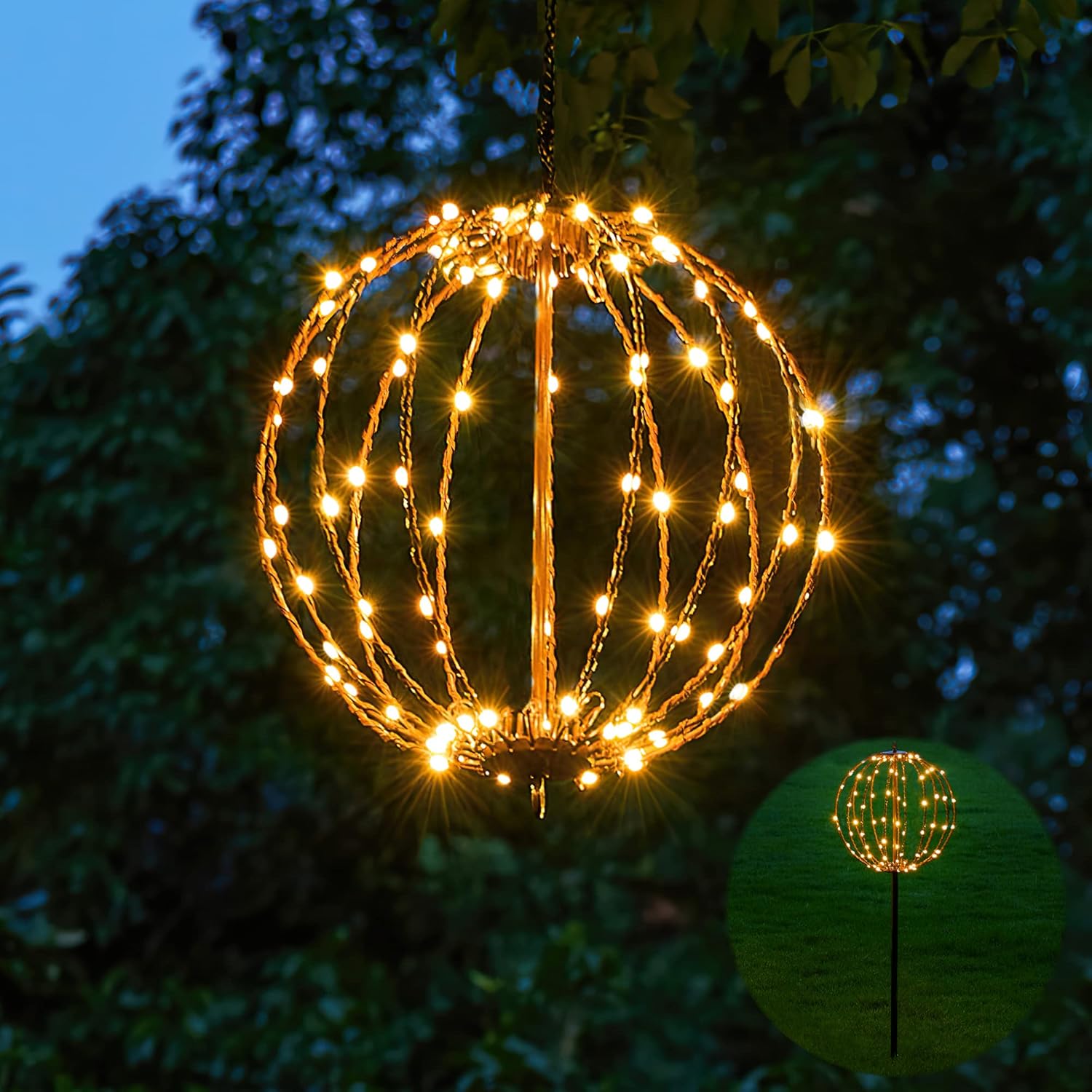 🔥Boule lumineuse durable, imperméable, longue durée, légère et brillante 