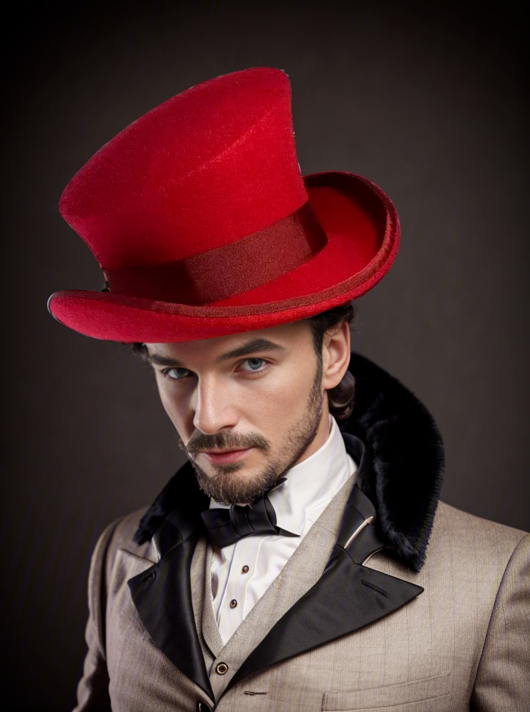 🎁20% DE RÉDUCTION - Chapeau haut de forme asymétrique 
