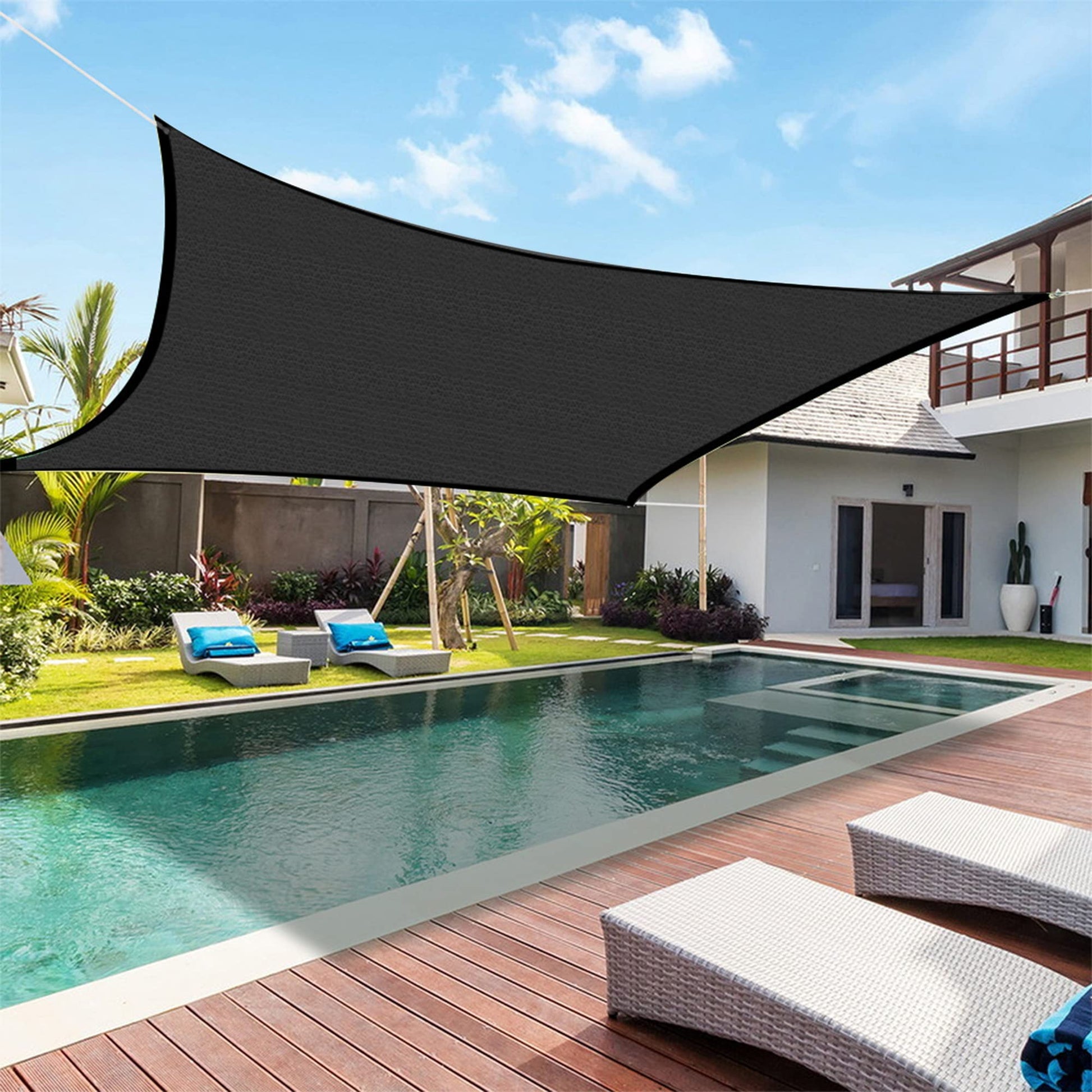 🔥Promotion de vente chaude d'été - 49 % de réduction 🌞 - Filet d'ombrage pour cour extérieure 