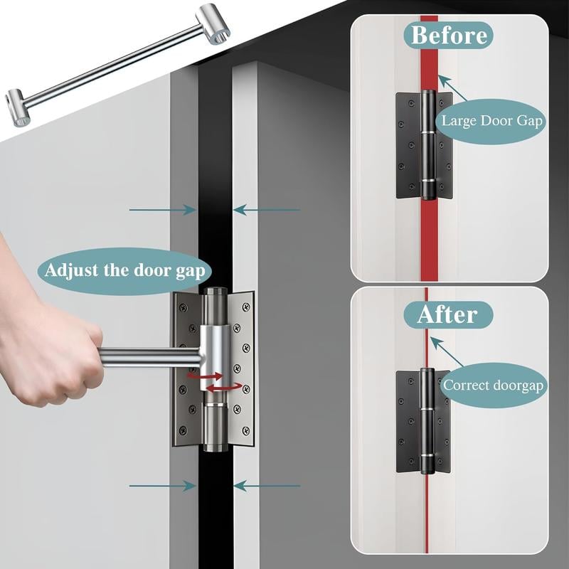 🔥Offre spéciale -49 % de réduction - 🚪Outil de réglage de charnière de porte🔧 