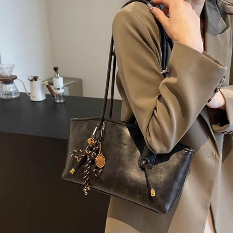 🔥 Vintage Vibe | PU Leather Shoulder Bag | Daily Essential 📸【2026 New Arrival】