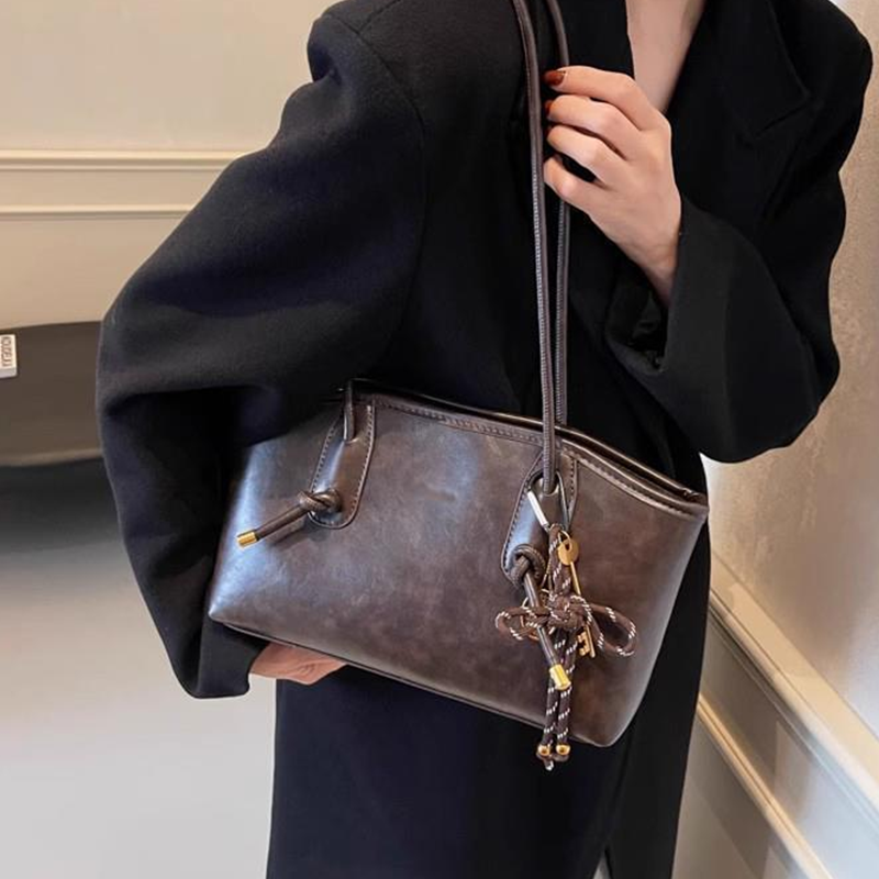🔥 Vintage Vibe | PU Leather Shoulder Bag | Daily Essential 📸【2026 New Arrival】