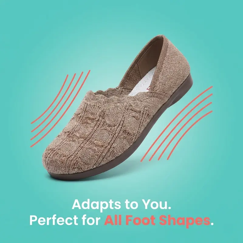 ⏳Time-Limited Special⏰Women's Breathable Woven Slip-On Flats