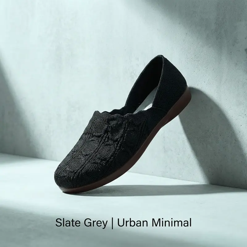⏳Time-Limited Special⏰Women's Breathable Woven Slip-On Flats